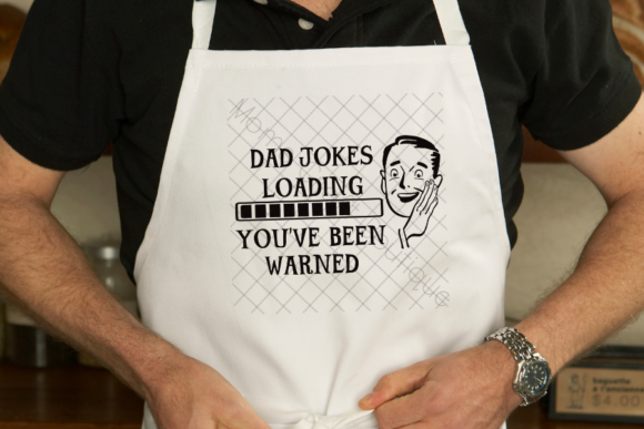 Dad Jokes Loading You've Been Warned SVG: A Crafter's Playful Design Asset