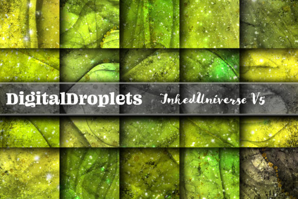 Inked Universe Vol. 5: Deep, Glittering Textures for Bold Design