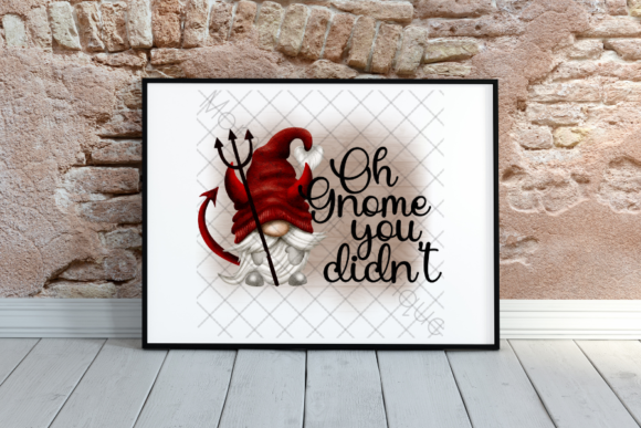 Oh Gnome You Didn't: A Playful Sublimation PNG