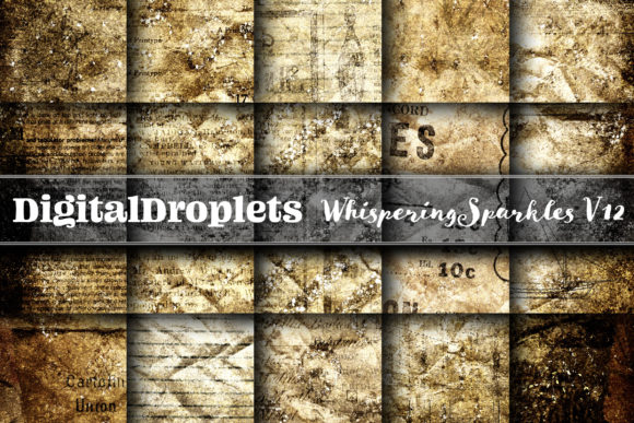 Whispering Sparkles Vol. 12 | Vintage Paper Collection