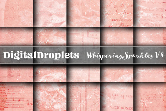Whispering Sparkles Vol. 8: Vintage Textures for Modern Projects